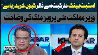 Why is State Bank buying dollars from the market? Ali Pervez Malik Explains | Khabar Aur Tajziya