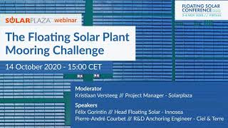 The Floating Solar Plant Mooring Challenge | Solarplaza Webinar