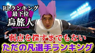 BLランキング最下位の烏旅人が選ぶ弱点を探すまでもないただの凡選手ランキング【ブルーロック】#そんな気ぃしたわボケェ