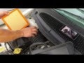 Chrysler Town & Country Air Filter Replacement 3.3 v6 (Dodge Caravan)