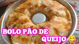 Como fazer um delicioso bolo pão de queijo 😋