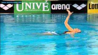 Kalina Yordanova Solo Free Final European Aquatics Championships Eindhoven 2012