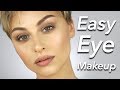 Easy Eye makeup Tutorial for Beginners No Eyeliner | Alexandra Anele