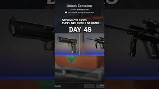 Opening CS2 cases every day, until I go broke. DAY48 #csgo #gaming #csgomoments