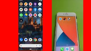 How to do screen mirroring from iphone to Android || iPhone se Android me screen mirroring kese kare