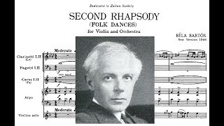 Béla Bartók - Violin Rhapsody No. 2 (1928, rev. 1945) {Stern/Bernstein}