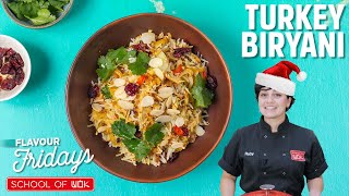 Leftover Turkey Biryani inspired one pot wonder by Ruby