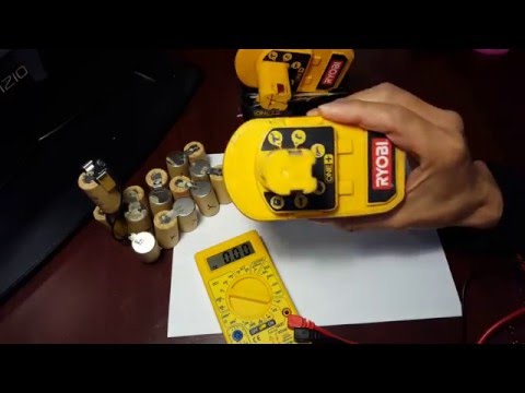 How to check for bad rechargeable batteries with a multimeter How to check for bad rechargeable batteries with a multimeter