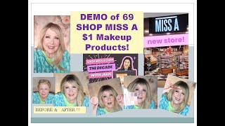 SHOP MISS A  DEMO 71 Good + Bad $1 makeup products