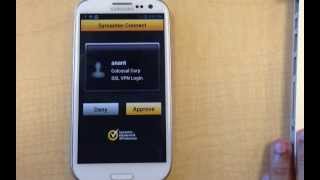 Symantec VIP Mobile Push Authentication