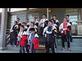 平成31年 阿万亀岡八幡神社春祭り宵宮 新田中 だんじり唄「朝顔日記」