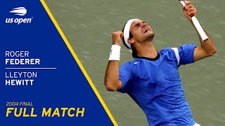 Roger Federer vs Lleyton Hewitt Full Match | 2004 US Open Final