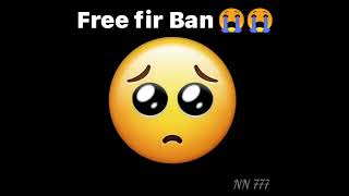 Free fire Ban 😭ll sad whatsApp status ll