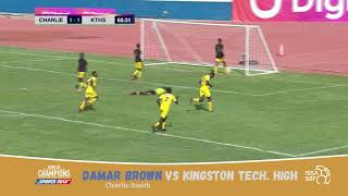 SBF Highlights: Damar Brown scores for Charlie Smith in RD1 Manning Cup action! 🔥 ⚽