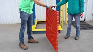 Fibergrate Composite Structures Drop Test 2019