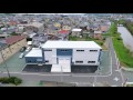 システム建築「有限会社 勇技商 工場」空撮 株 横河システム建築