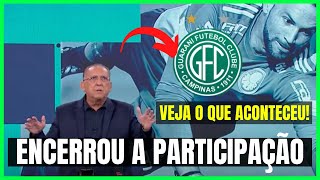 NOSSA! GUARANI NÃO PARTICIPA DA COPA SÃO PAULO NOTÍCIAS DO GUARANI FC