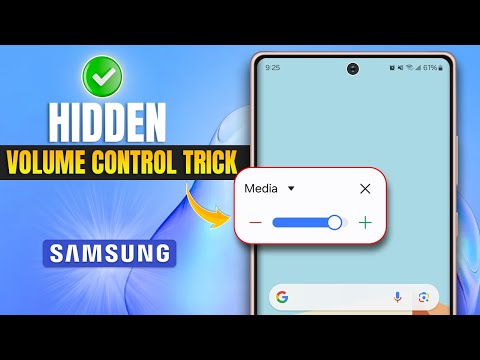 Samsung Hidden Volume Control Trick Samsung Galaxy Volume Control Without Buttons
