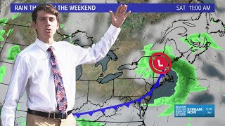 Hot few days, then cooler into weekend