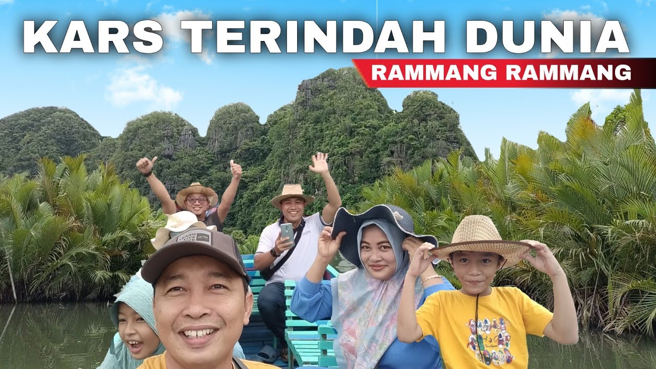 SUASANA ASLI WISATA RAMMANG RAMMANG MAROS TERBARU - Cak Hanto - YouTube