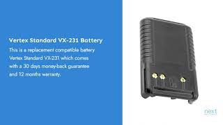 Vertex Standard VX-231 Battery