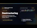 Destructuring Explained | FullStack Masterclass JavaScript Course
