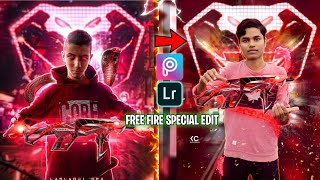 Free fire own poster photo editing| free fire new photo editing | free fire cobra mp40 photo editing