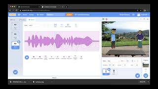 Membuat dialog dengan suara di Scratch