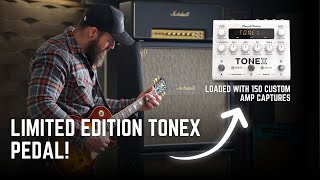 Limited Edition TONEX, loaded with 150 custom amp captures from us and our friends!