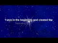 genesis 1 1 explained ~in the beginning exploring and the bible’s structure