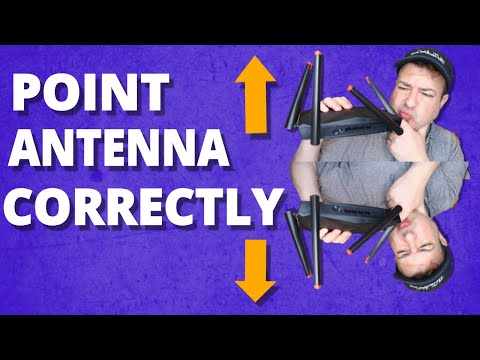 Does changing your router's antenna point get you faster WIFI speed?