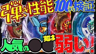 【アタック使い必見!!】第1弾!人気ブレードの弾き性能を100回戦で徹底検証!!【#ベイブレードX #最強改造 】