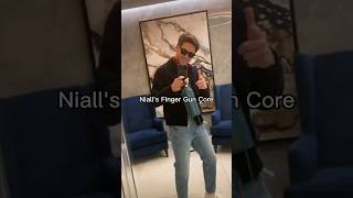 Niall Horan's Finger Gun Core. #fyp #niallhoran #funny #mecore #foryoupage #foryou #fingergun