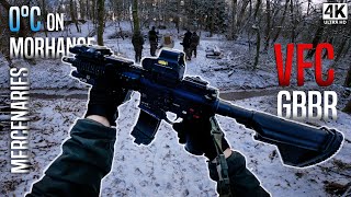 Airsoft GBBR under SNOW with HK416 VFC 4K