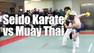 Seido Karate vs Muay Thai