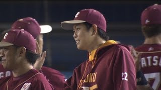 【プロ野球パ】緊急先発の戸村が好投、楽天が投手戦制し5割復帰…ロッテは連勝ストップ 2015/06/19 M1-2E