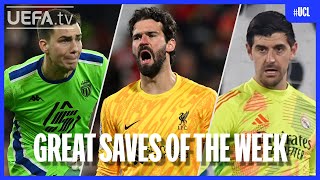 Great CHAMPIONS LEAGUE Saves MD6 | FT. Majecki, Alisson and Courtois