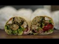 30 minute meal prep high protein chicken pesto wrap