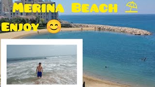 Marina Beach #short video with family #chennai #merina