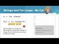 codeHS Python 7.4 Strings and For Loops