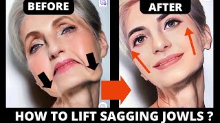 🛑 AGE 30+, 40+ | FACE LIFTING EXERCISES FOR JOWLS and SAGGY SKIN !| LAUGH LINES, LIFT SAGGY CHEEKS