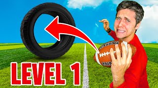 Don't MISS the EASIEST Football Trick Shot EVER!
