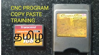 CNC PROGRAM COPY PASTE DELETE TRAINING IN TAMIL