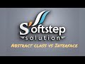 🟢Abstract Classes vs Interfaces🟢 #Java #AbstractClass#Interface #TechTip #Softstep #SoftstepSolution