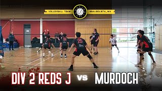 DIV 2 REDS JUNIOR vs MURDOCH | ROUND 2 | WAVL 2024