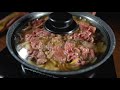 yoshinoya beef bowl gyudon cinematic recipe video