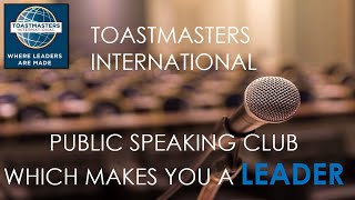 Toastmasters International Club Where Leaders are Made #speaking #toastmasters #publicspeaking #talk