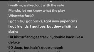 Kendrick Lamar - squabble up (Lyrics)