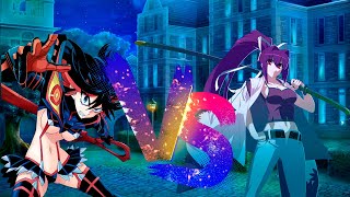 Ryuko VS Yuzuhira Sprite Animation