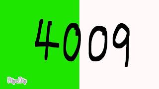 Count up timer 4000-4999 video #31